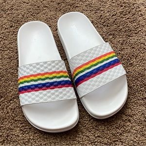 Michael Kors Rainbow Slide Sandal - W6